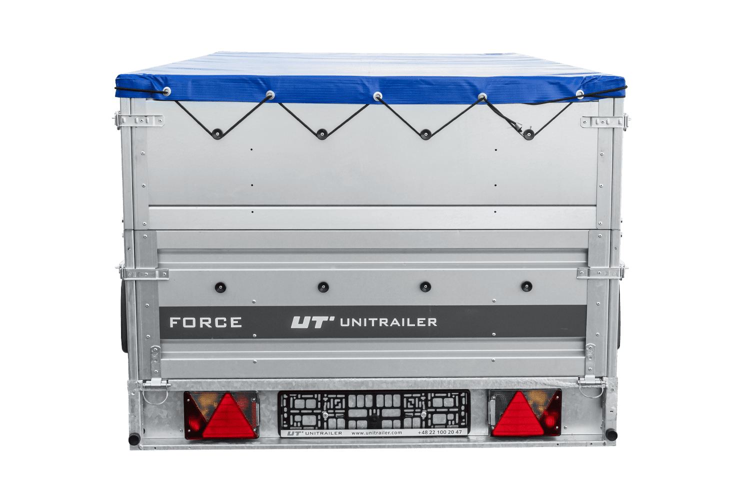 UNITRAILER Force 264/R KIPP – Anhänger 2647×1260 mm, 750 kg zGG