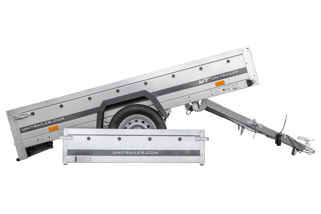 UNITRAILER Garden 230/R KIPP – Anhänger 2304×1256 mm, 750 kg zGG