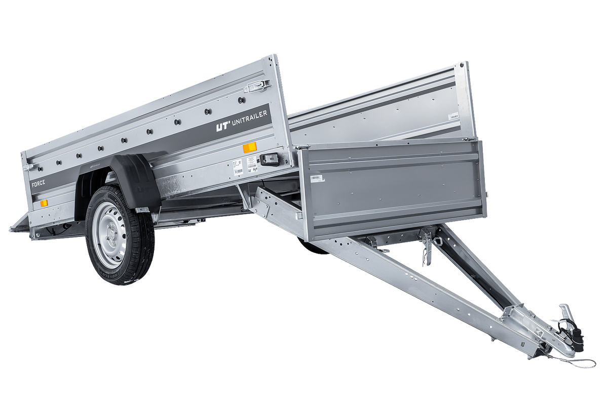UNITRAILER Force 264 KIPP – Anhänger 2647×1260 mm, 750 kg zGG