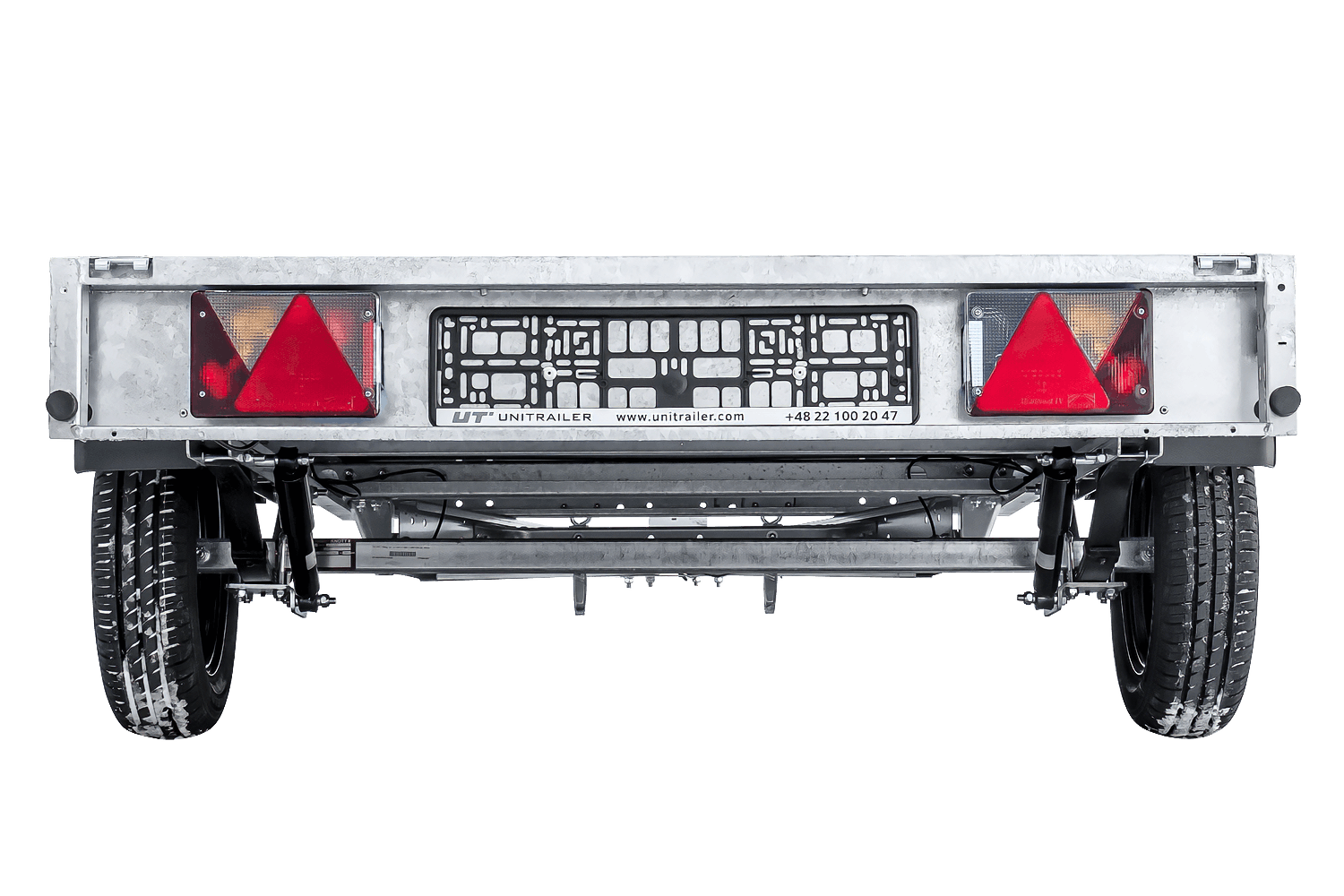 UNITRAILER Force 264/R KIPP – Anhänger 2647×1260 mm, 750 kg zGG