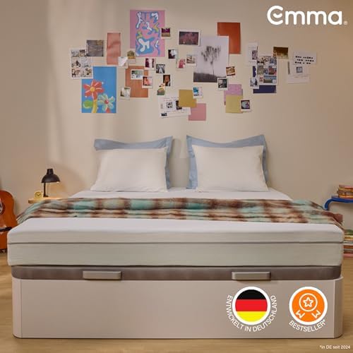 Emma One+ Matratze 140x200 H2 Mittelfest – Kühlende & atmungsaktive 3-Zonen-Schaummatratze – Ergonom – Bild 7