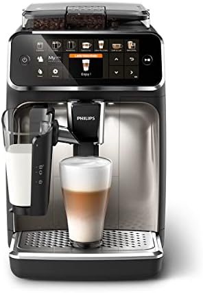 PHILIPS Kaffeevollautomat LatteGo 5400 Serie, Chrom, 12 Spezialitäten – Bild 2