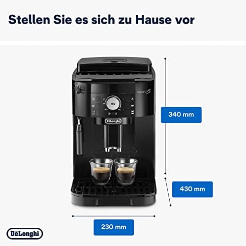 De'Longhi Magnifica S - Kaffeevollautomat 2 Getränke Schwarz – Bild 7