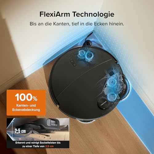 roborock Qrevo Edge 2 Set Saugroboter mit Wischfunktion&Hebarem Wischmopp – Bild 7