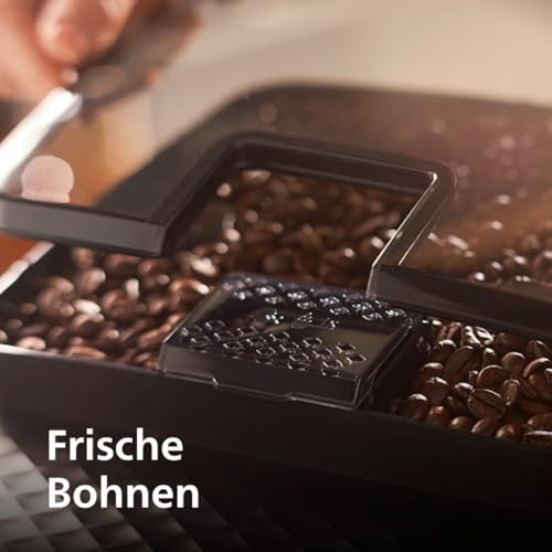 PHILIPS Kaffeevollautomat Panarello 2200 Serie, Schwarz, 2 Spezialitäten – Bild 7