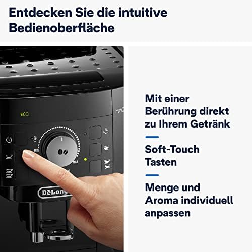 De'Longhi Magnifica S - Kaffeevollautomat 2 Getränke Schwarz – Bild 6