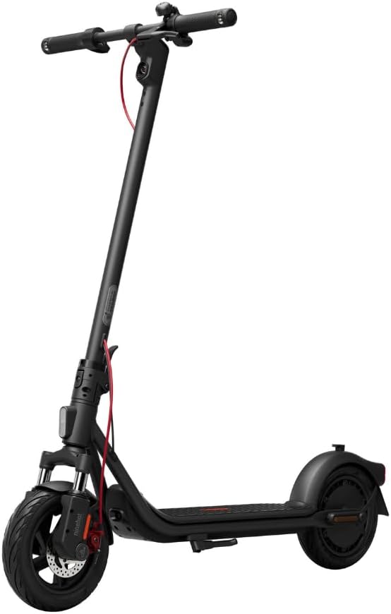Segway-Ninebot F2 Pro D II, E-Scooter mit Deutscher Straßenzulassung für Erwachsene, 65km Reichweite im Eco-Modus, 120kg