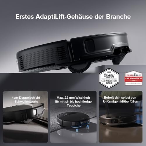 roborock Saros 10R Set Saugroboter mit Wischfunktion&angebbarem Wischmopp – Bild 6