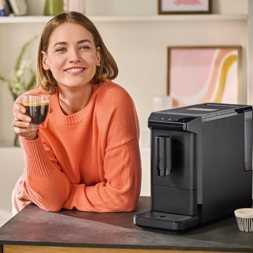 Tchibo Kaffeevollautomat Esperto mini für Caffè Crema und Espresso, nur 16cm breit, klein und kompak – Bild 6