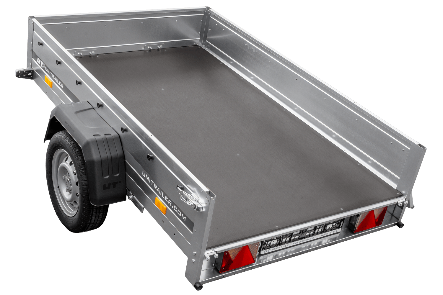UNITRAILER Garden 201/R KIPP – Anhänger 2006×1256 mm, 750 kg zGG
