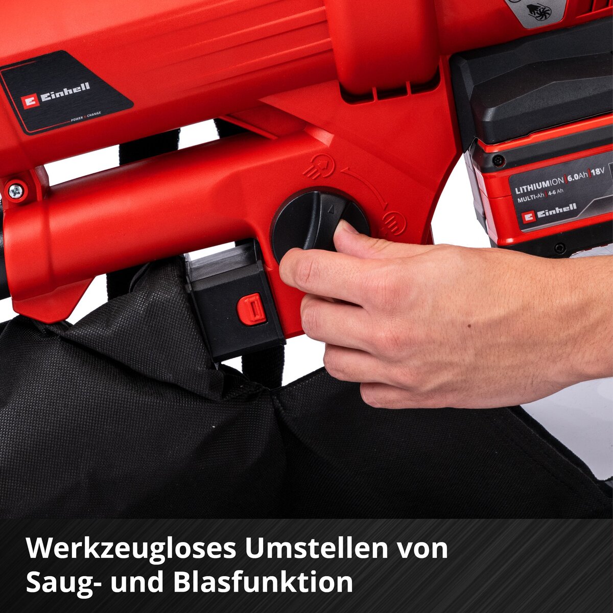 Einhell GE-CL 36 Li E-Solo Akku-Laubsauger und -bläser 36 V – Bild 7