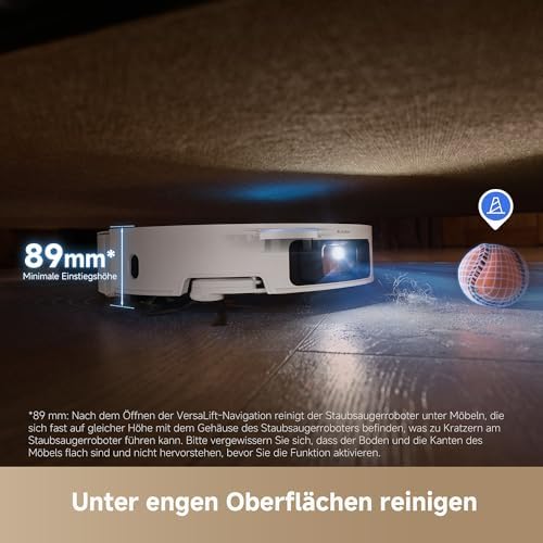 dreame X50 Ultra Complete Saugroboter mit Wischfunktion,20.000 Pa | KI-Hindernisvermeidung, 360°-Nav – Bild 4