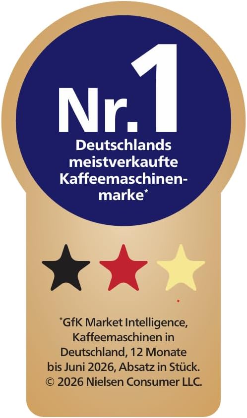 PHILIPS Kaffeevollautomat Panarello 2200 Serie, Schwarz, 2 Spezialitäten – Bild 3