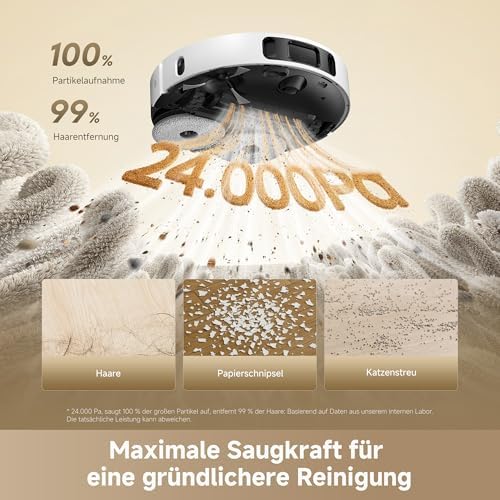 dreame L40 Ultra A Saugroboter mit Wischfunktion mit 24.000 Pa Saugkraft – Bild 6