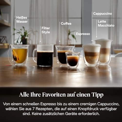 De'Longhi Magnifica Evo - Kaffeevollautomat 7 Getränke Schwarz – Bild 5