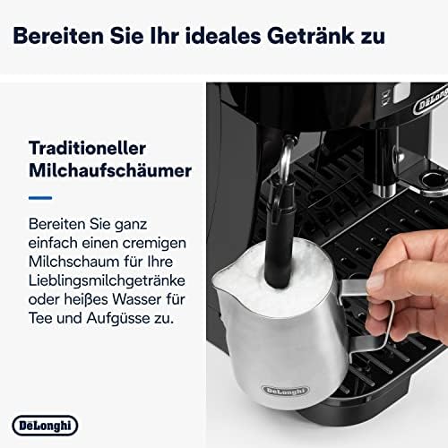 De'Longhi Magnifica S - Kaffeevollautomat 2 Getränke Schwarz – Bild 5
