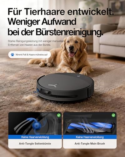 ECOVACS T90 PRO Omni Saugroboter mit Wischfunktion 30.000 Pa, PowerBoost – Bild 4