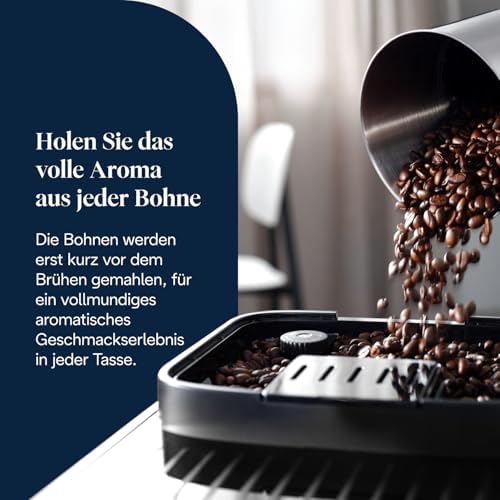 De'Longhi Magnifica Evo - Kaffeevollautomat 7 Getränke Schwarz – Bild 4