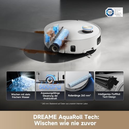 dreame Aqua10 Ultra Roller Complete Saugroboter mit AquaRoll-Wischmopp – Bild 4