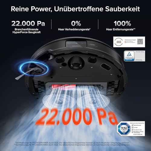 roborock Saros 10R Set Saugroboter mit Wischfunktion&angebbarem Wischmopp – Bild 5