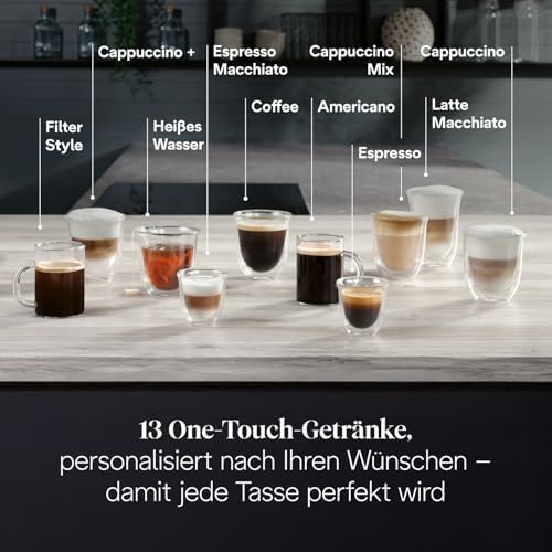 De'Longhi Magnifica Evo Next - Kaffeevollautomat 13 Getränke Titan – Bild 5