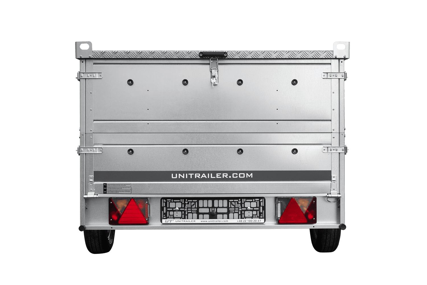 UNITRAILER Garden 264/R KIPP – Anhänger 2641×1256 mm, 750 kg zGG