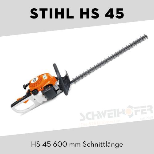 STIHL HS 45 Benzin-Heckenschere 45 cm – Bild 4