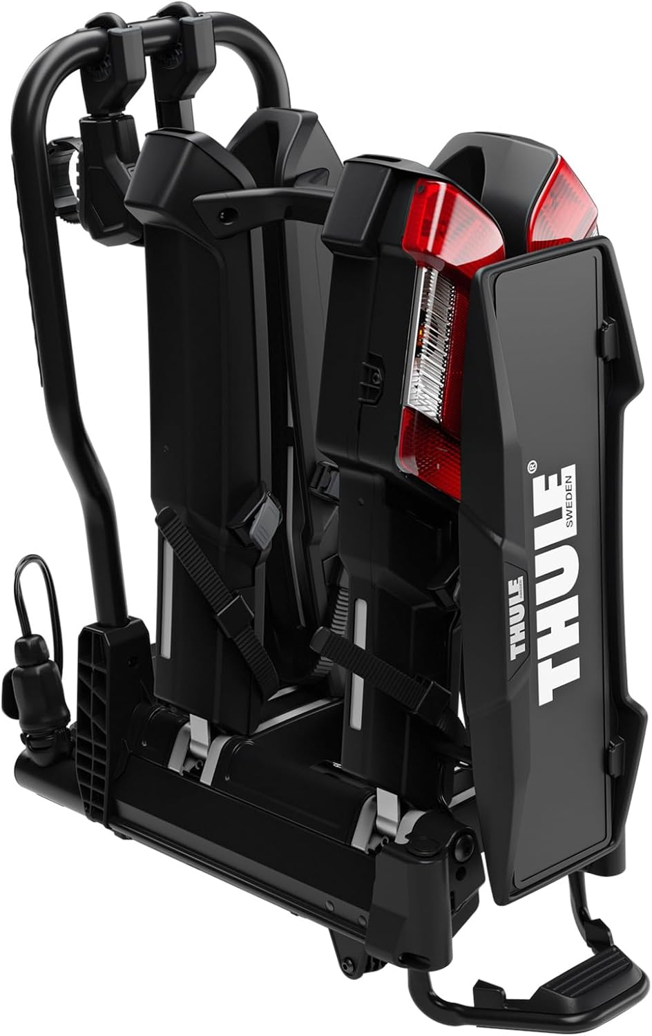 Thule Easyfold 3 Platform Bicycle Carrier for Towing Hitch Black 2 (3) Bikes