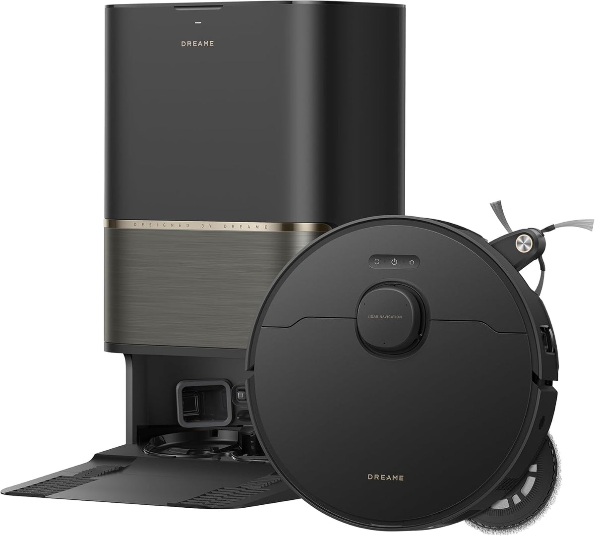 dreame L50s Pro Ultra Saugroboter mit Wischfunktion, 30.000 Pa | Mopp-Selbstreinigung 100 °C, Ecken/Kanten-Tiefenreinigu