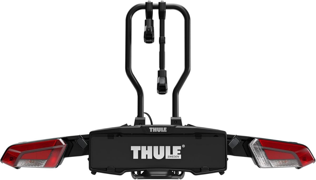 Thule Easyfold 3 Platform Bicycle Carrier for Towing Hitch Black 2 (3) Bikes