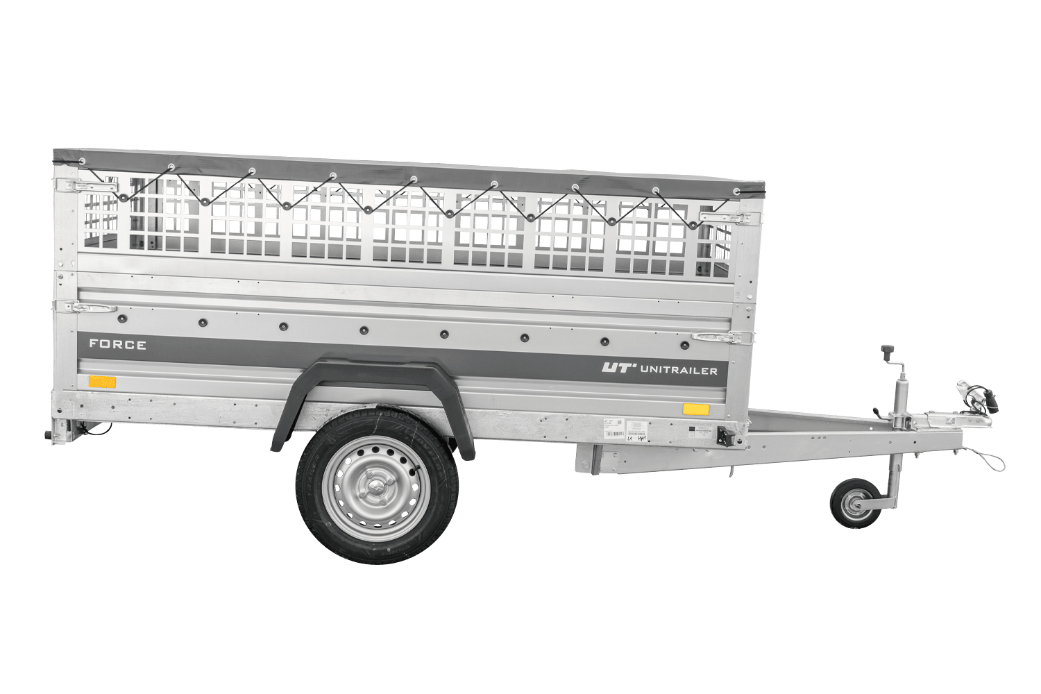 UNITRAILER Force 230 KIPP – Anhänger 2309×1261 mm, 750 kg zGG
