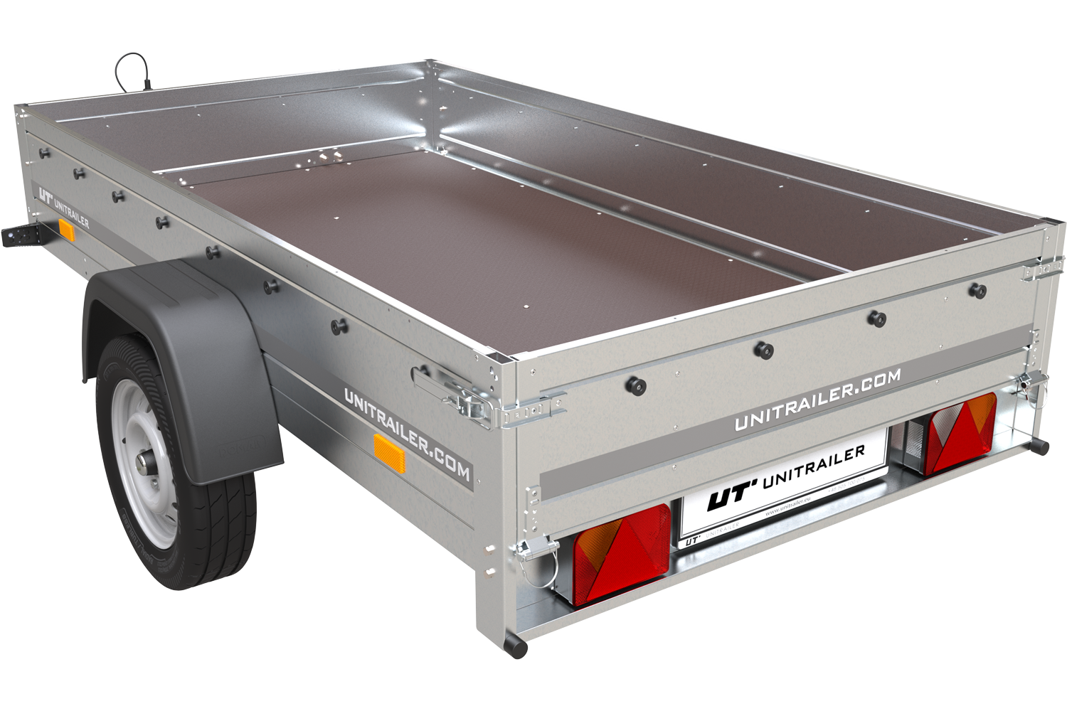UNITRAILER Garden Trailer 230 FD – Anhänger 2304×1256 mm, 750 kg zGG