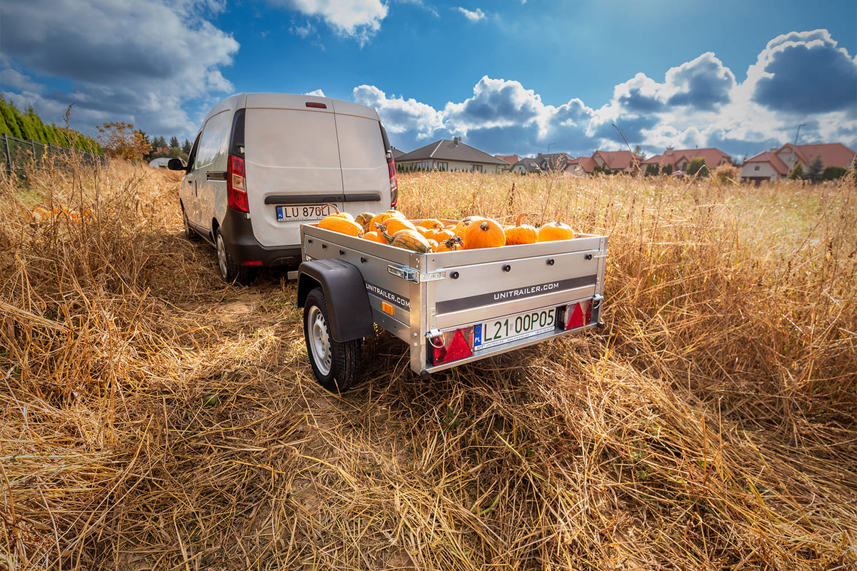 UNITRAILER Garden Trailer 150 Kipp – Anhänger 1475×1063 mm, 750 kg zGG