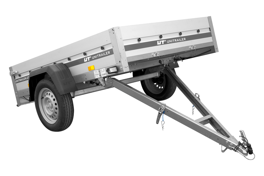 UNITRAILER Garden 201 KIPP ALU – Anhänger 2010×1256 mm, 750 kg zGG