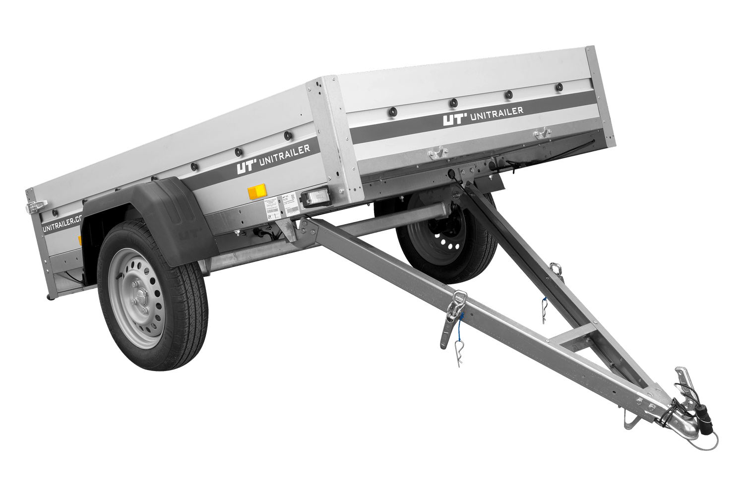 UNITRAILER Garden 201 KIPP ALU – Anhänger 2010×1256 mm, 750 kg zGG