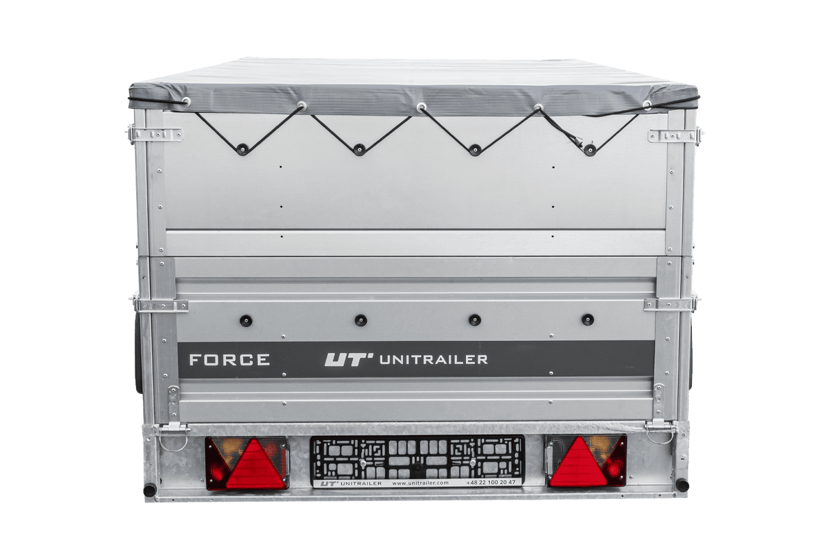 UNITRAILER Force 264/R KIPP – Anhänger 2647×1260 mm, 750 kg zGG