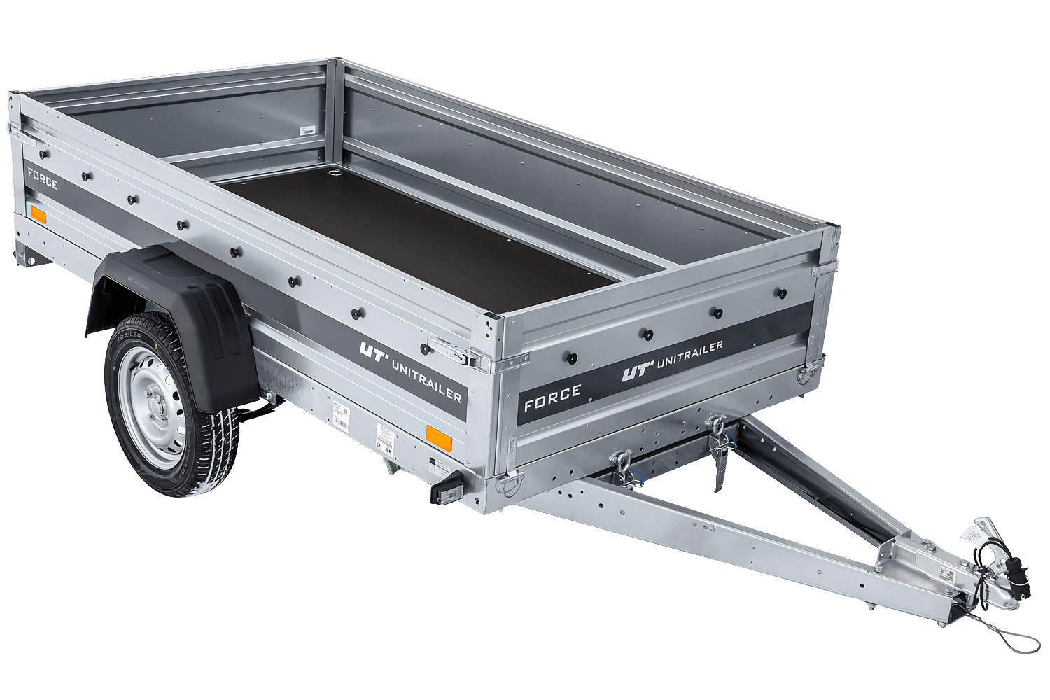 UNITRAILER Force 230/R KIPP – Anhänger 2309×1261 mm, 750 kg zGG