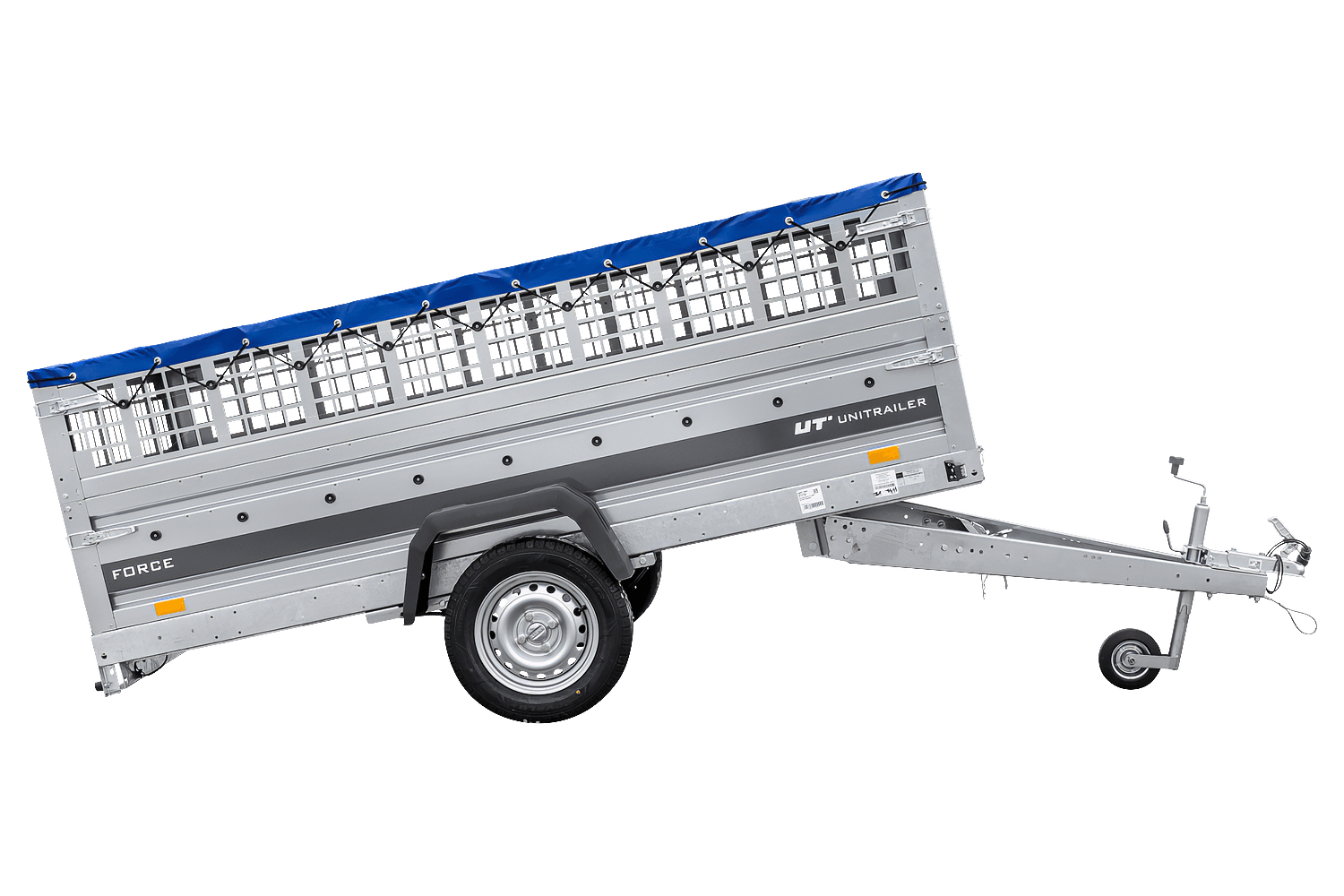 UNITRAILER Force 264/R KIPP – Anhänger 2647×1260 mm, 750 kg zGG