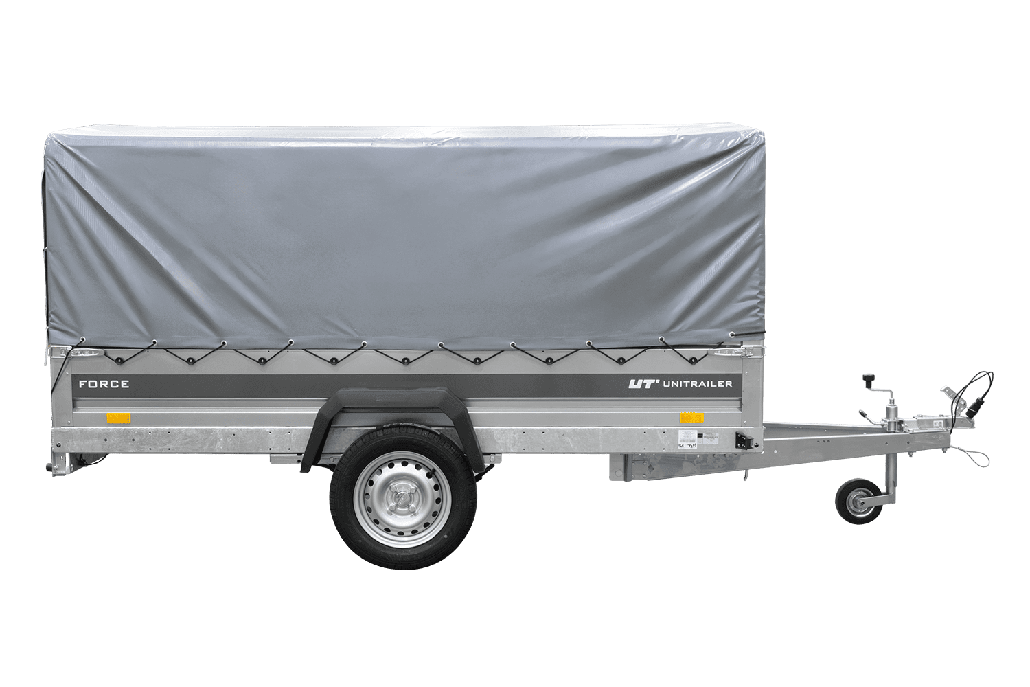 UNITRAILER Force 264/R KIPP – Anhänger 2647×1260 mm, 750 kg zGG