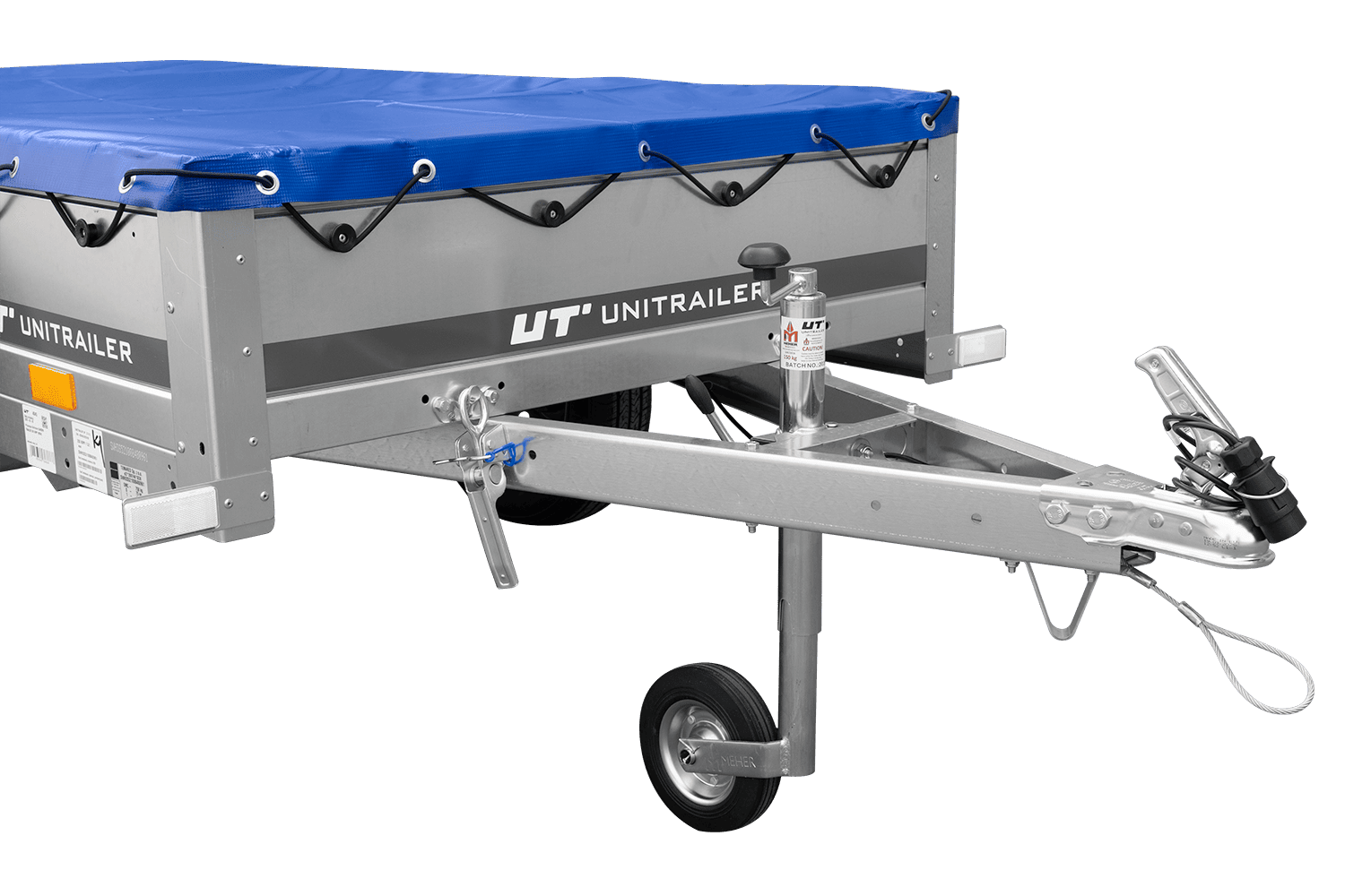 UNITRAILER Garden Trailer 200 Kipp – Anhänger 2006×1063 mm, 750 kg zGG