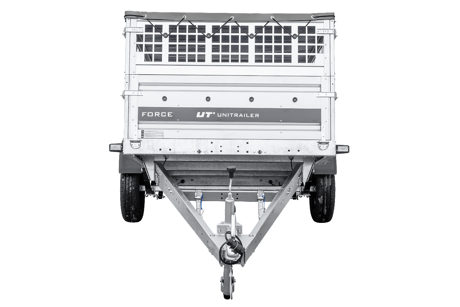 UNITRAILER Force 264/R KIPP – Anhänger 2647×1260 mm, 750 kg zGG