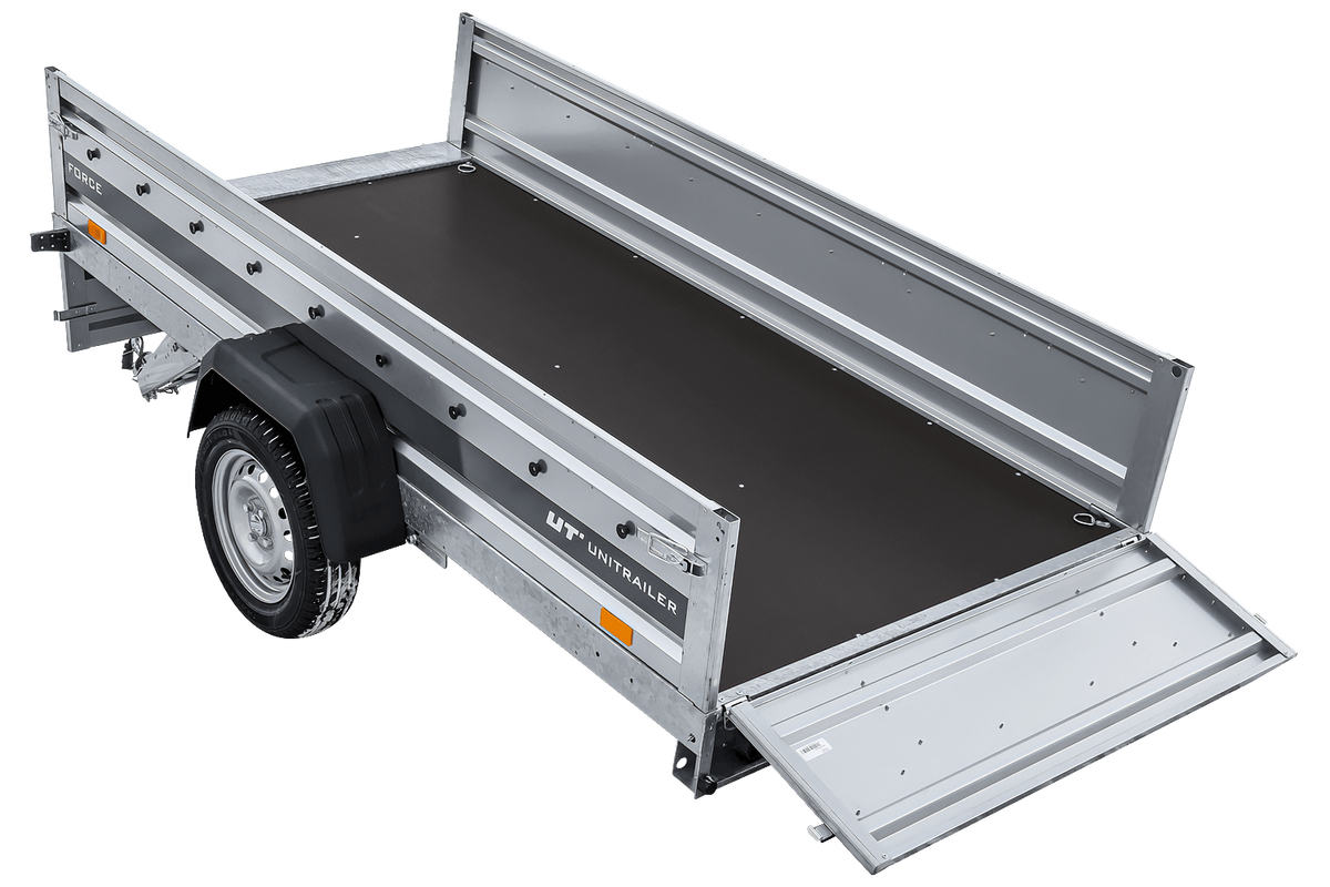 UNITRAILER Force 264/R KIPP – Anhänger 2647×1260 mm, 750 kg zGG