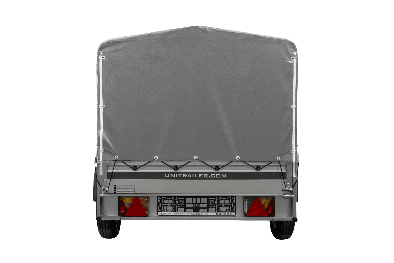 UNITRAILER Garden 230 KIPP ALU – Anhänger 2305×1256 mm, 750 kg zGG