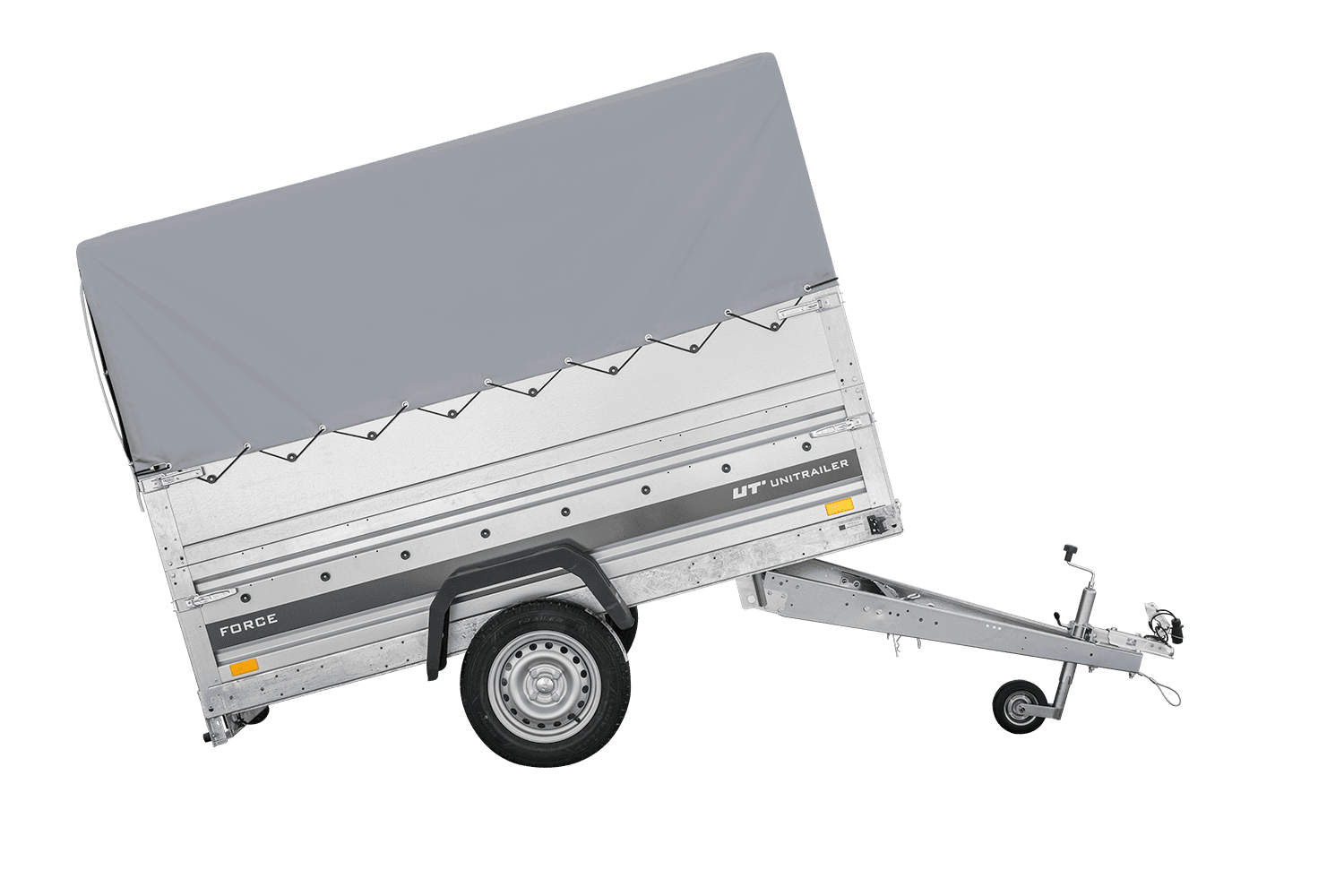 UNITRAILER Force 230 KIPP – Anhänger 2309×1261 mm, 750 kg zGG