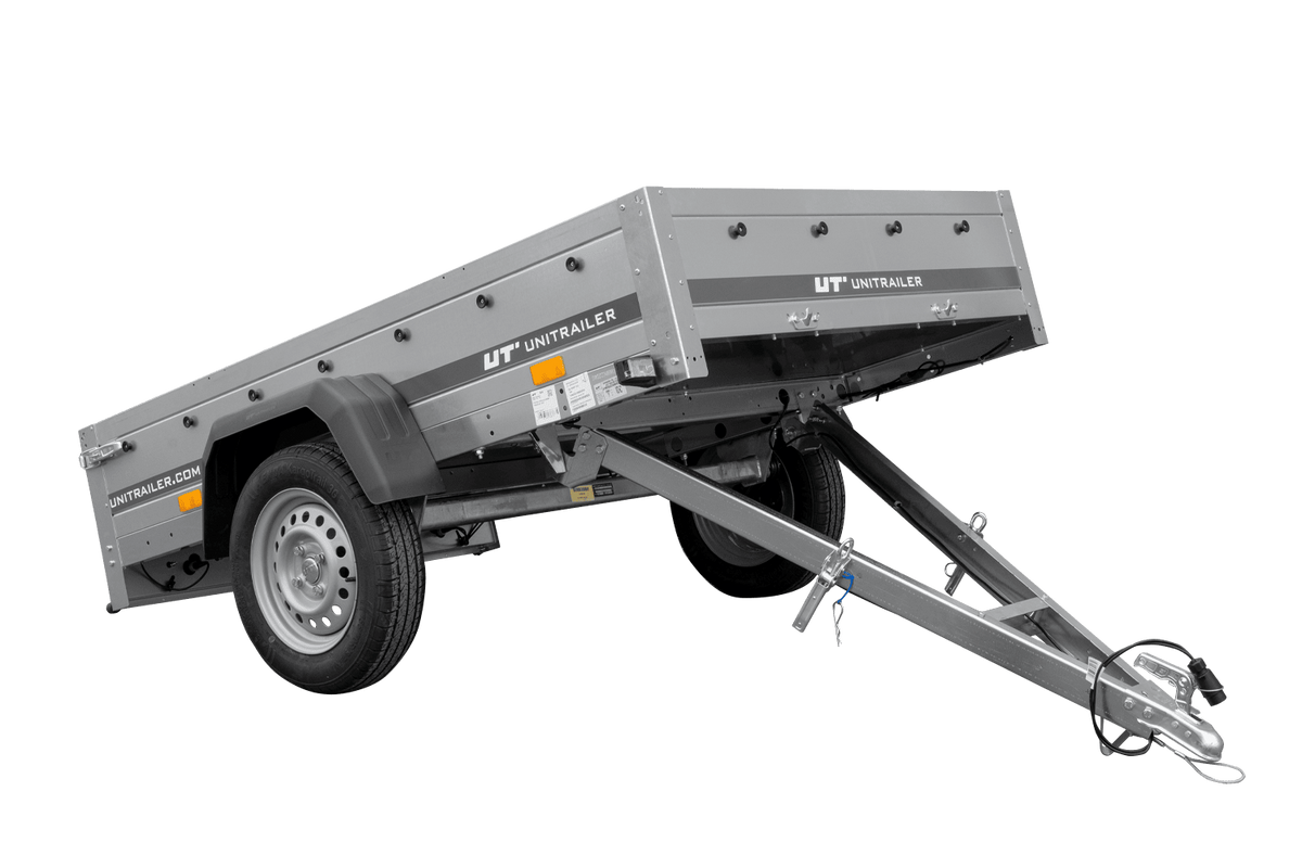 UNITRAILER Garden Trailer 201 Kipp – Anhänger 2006×1256 mm, 750 kg zGG