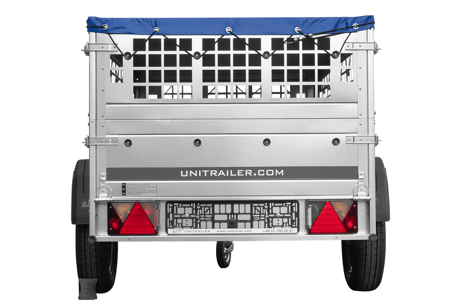UNITRAILER Garden Trailer 200 Kipp – Anhänger 2006×1063 mm, 750 kg zGG
