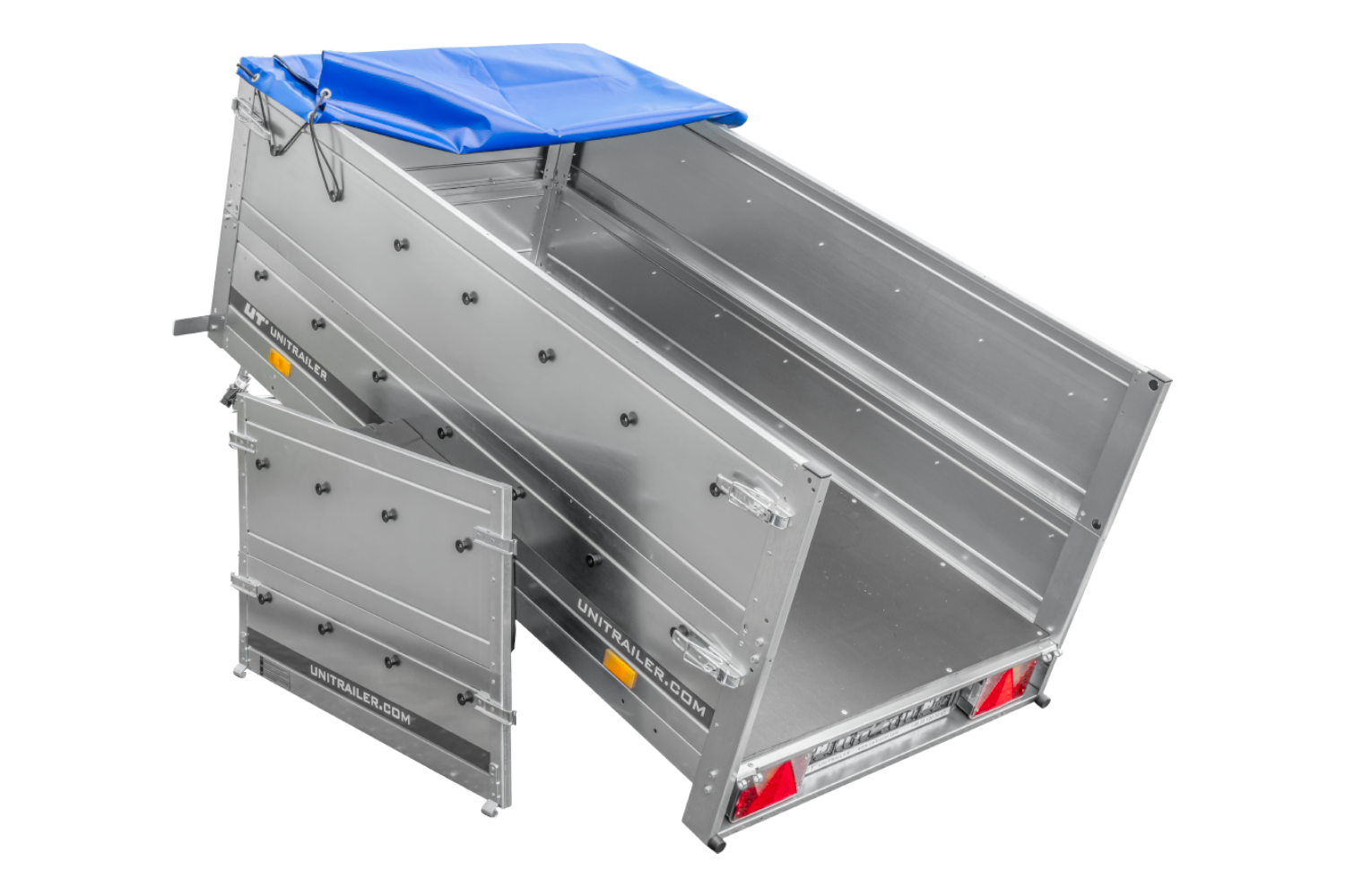 UNITRAILER Garden Trailer 200 Kipp – Anhänger 2006×1063 mm, 750 kg zGG