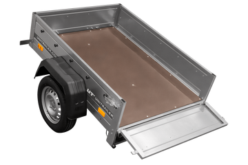 UNITRAILER Garden Trailer 150 Kipp – Anhänger 1475×1063 mm, 750 kg zGG