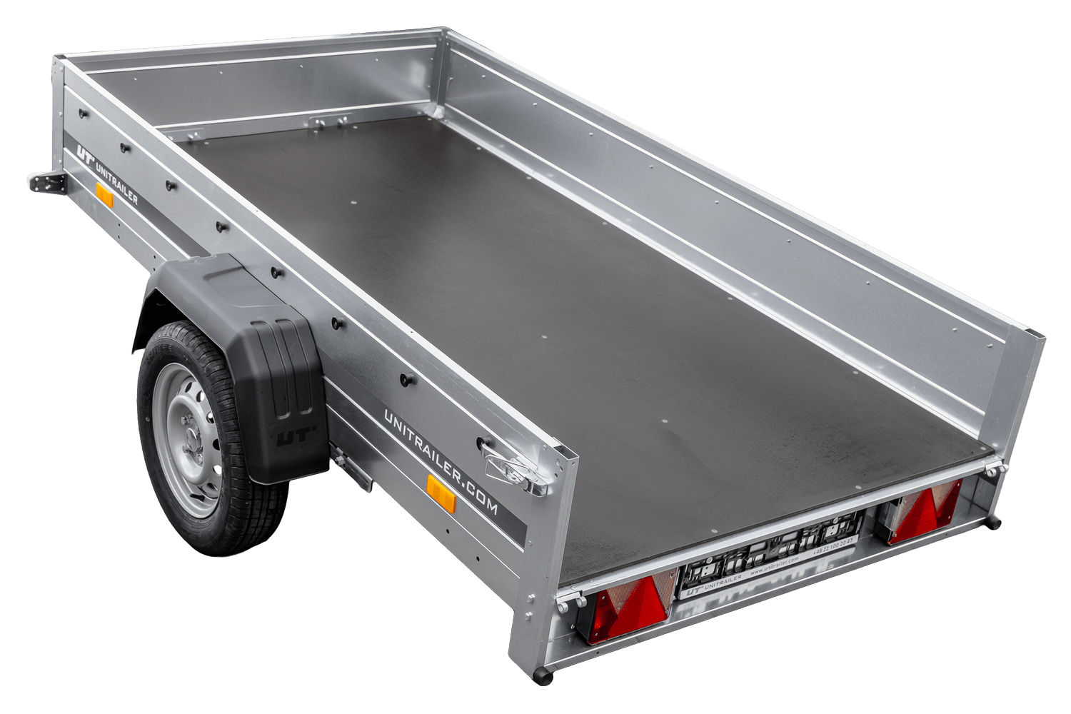 UNITRAILER Garden 230/R KIPP – Anhänger 2304×1256 mm, 750 kg zGG