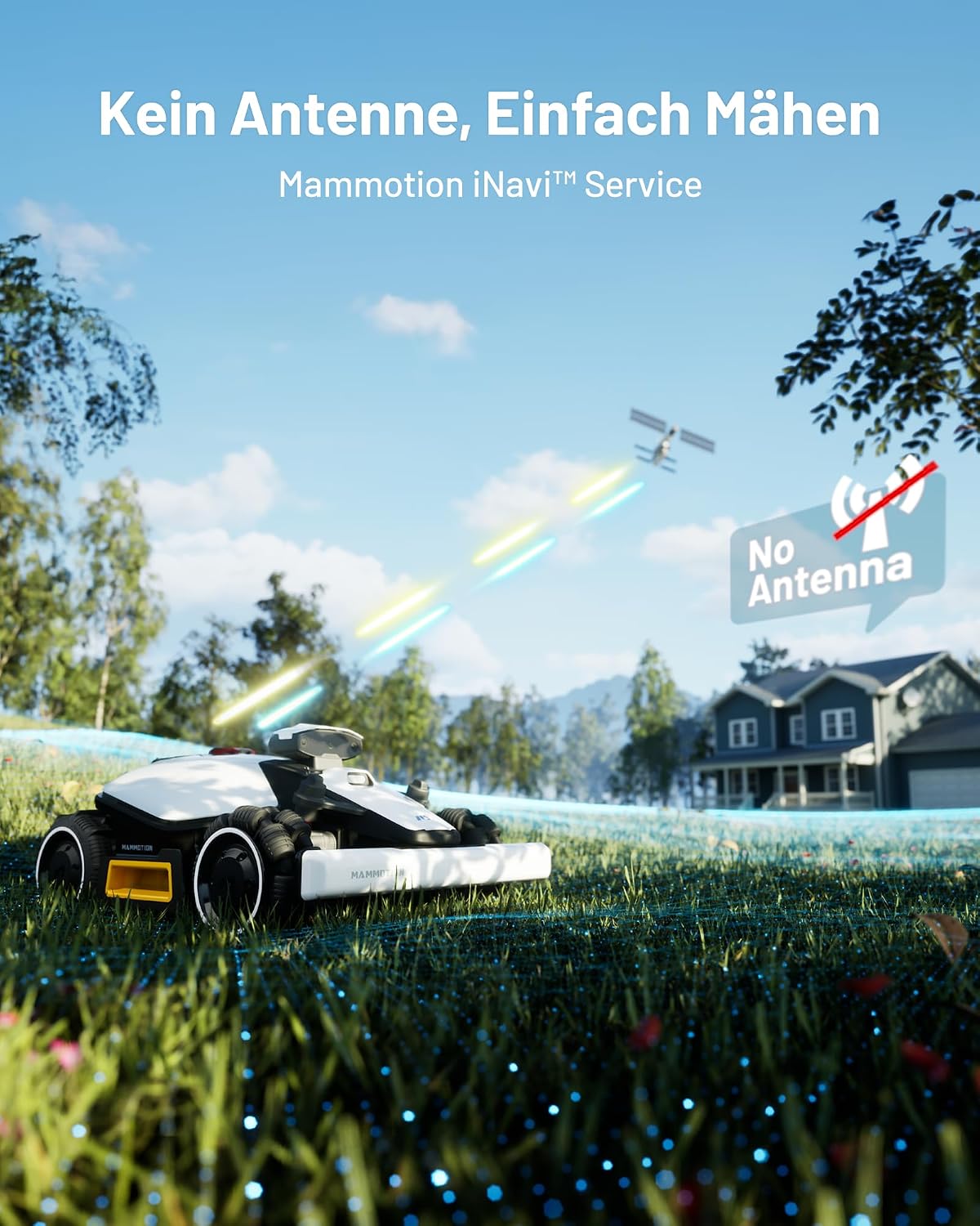 MAMMOTION LUBA 2 AWD 1000 Mähroboter
